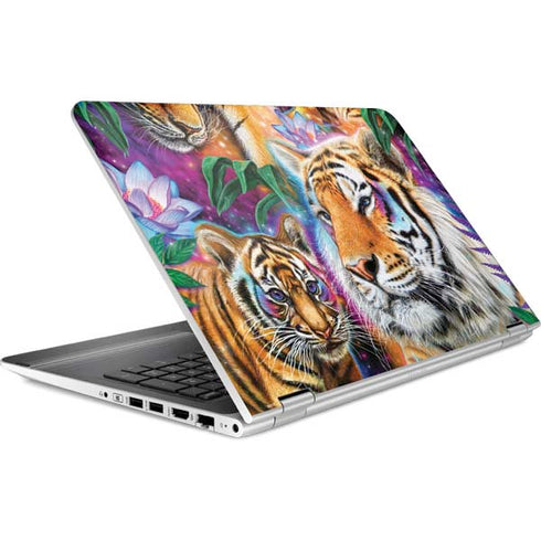 Daydream Galaxy Tigers by Sheena Pike HP Pavilion Skin